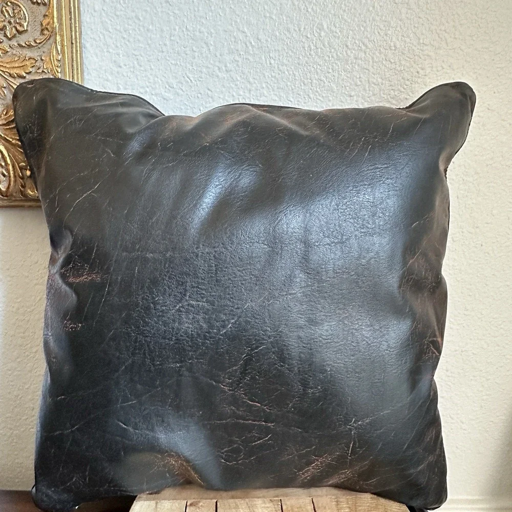Croscill Throw Pillow 18x18 Inch Plateau Sundial Sunface Kachina Stitched Square